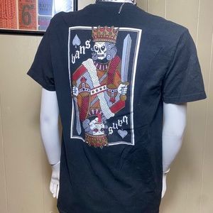 Vans Men's Black and White T-shirt